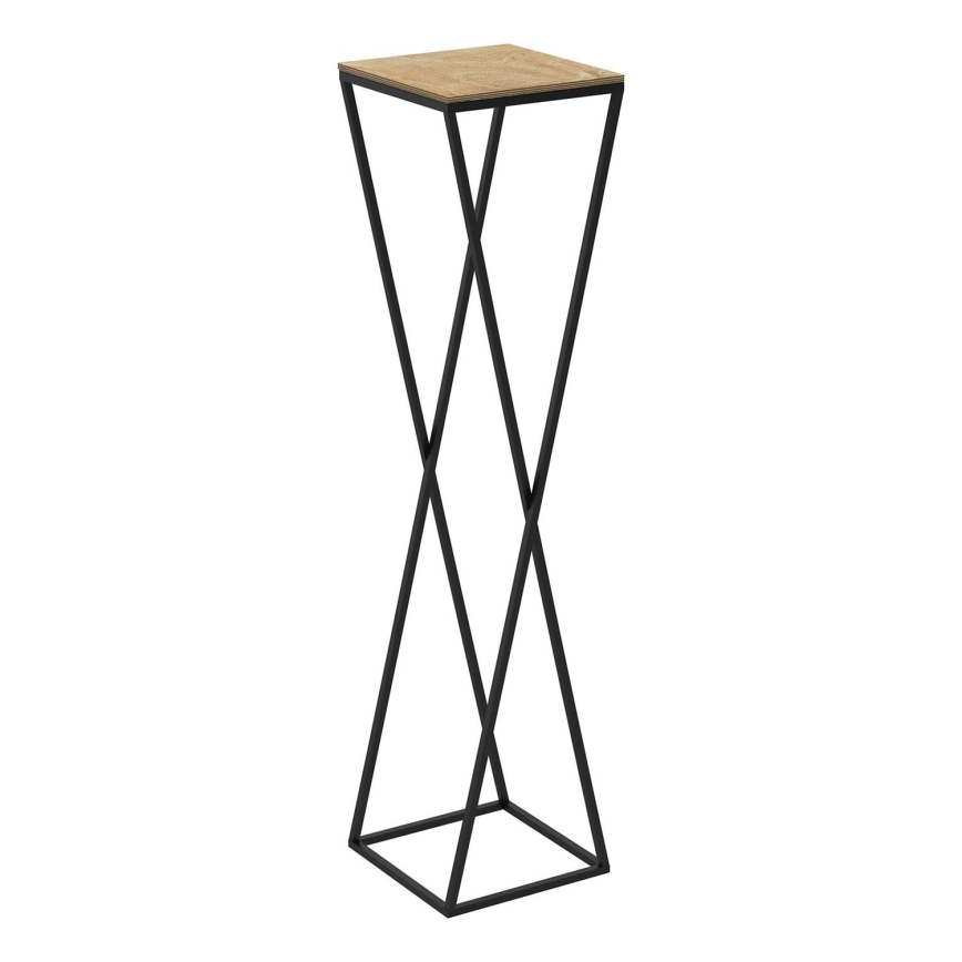 Blomstativ 100x24 cm sort