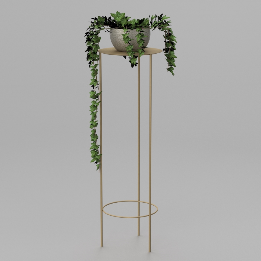 Blomstativ 100x32 cm i guld