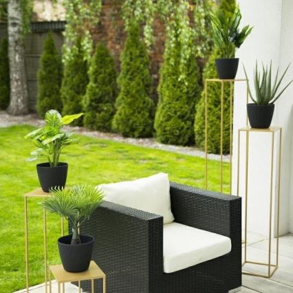 Blomstativ 130x24 cm i guld