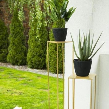Blomstativ 130x24 cm i guld