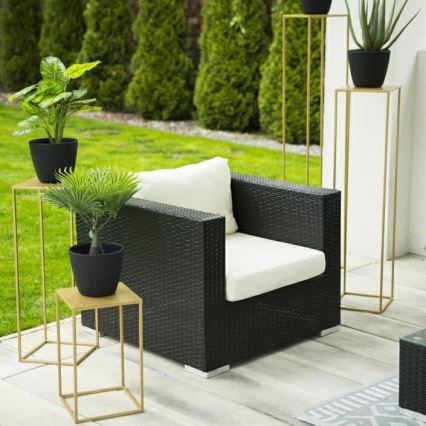 Blomstativ 130x24 cm i guld