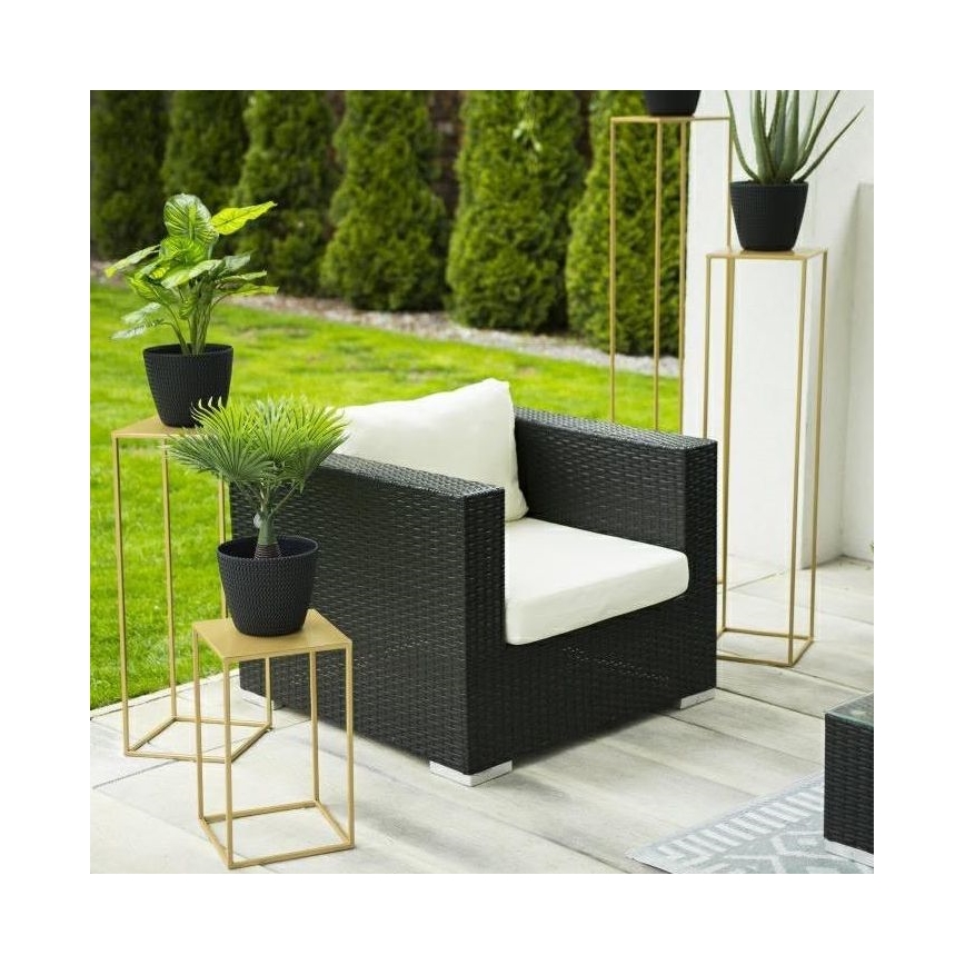 Blomstativ 130x24 cm i guld