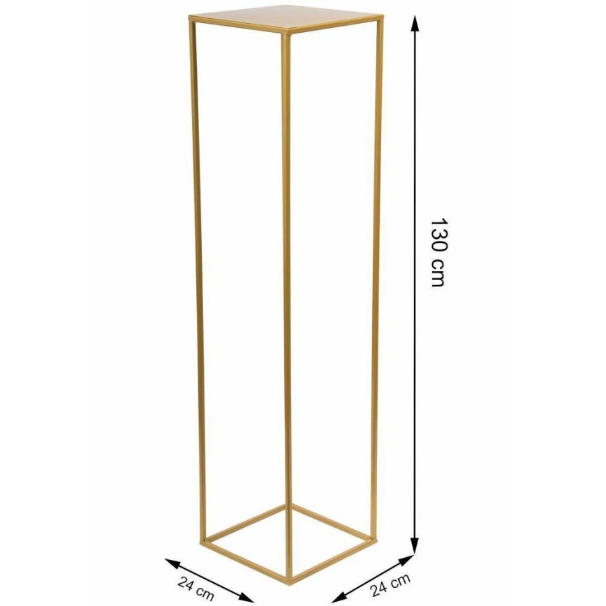 Blomstativ 130x24 cm i guld
