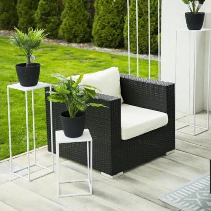 Blomstativ 40x24 cm hvid