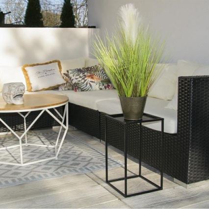 Blomstativ 40x24 cm sort