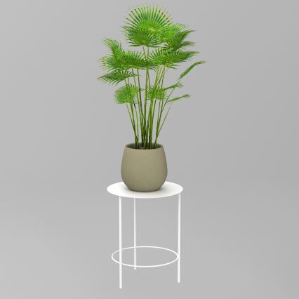 Blomstativ 40x32 cm hvid
