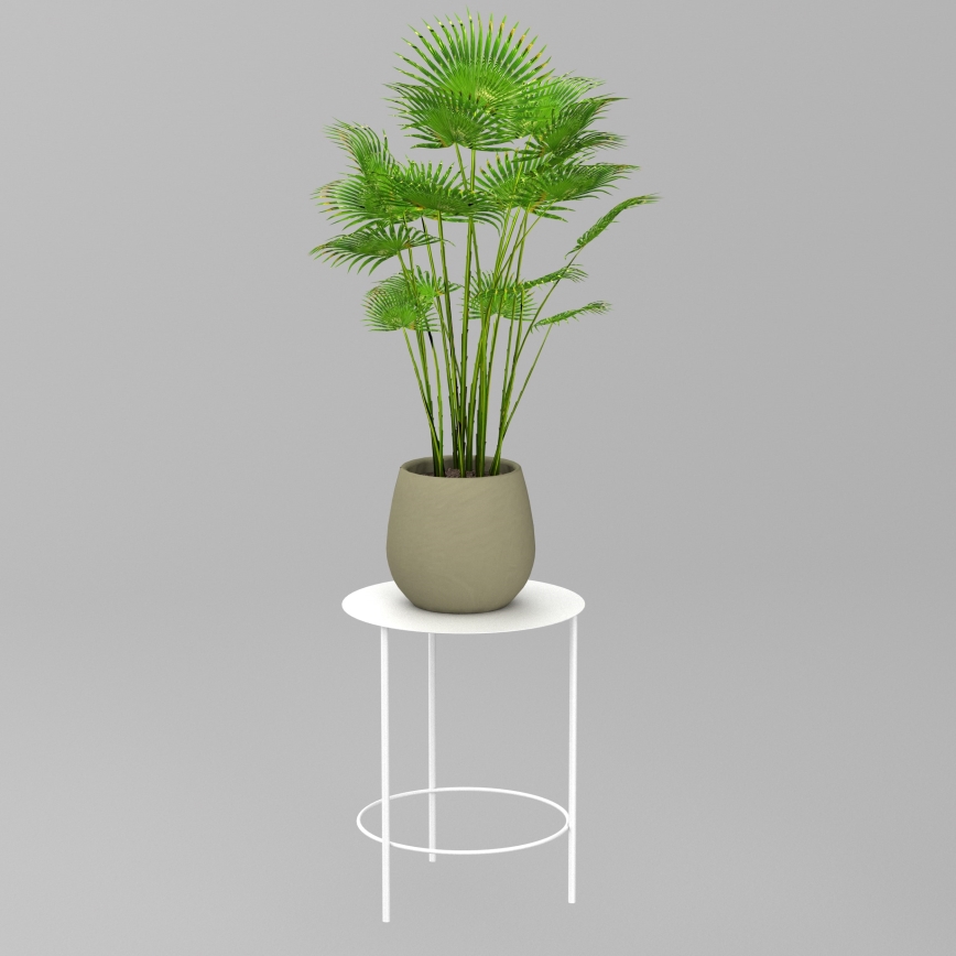 Blomstativ 40x32 cm hvid