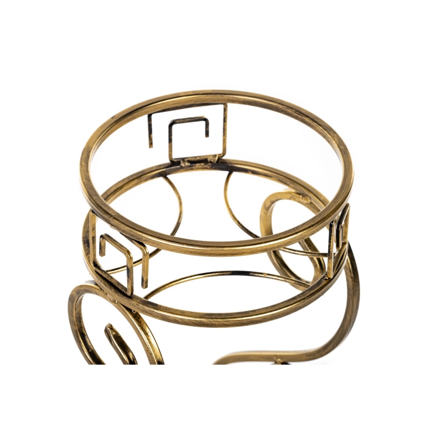 Blomstativ 64x60 cm i guld