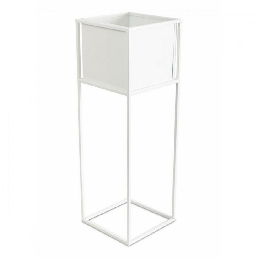 Blomstativ 70x24 cm hvid