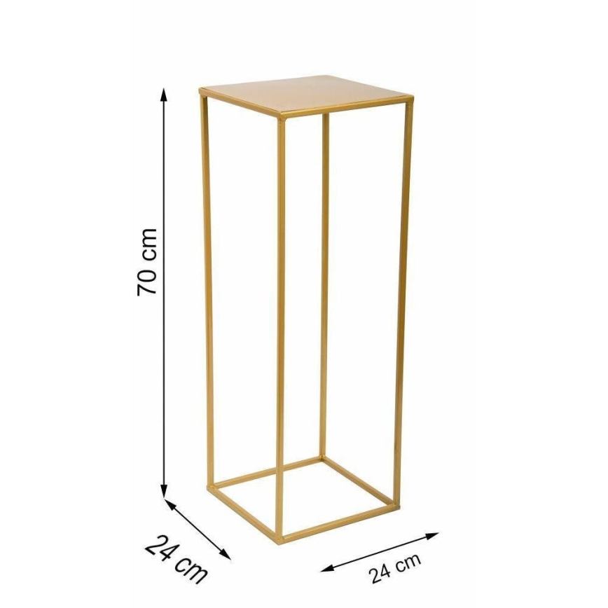Blomstativ 70x24 cm i guld