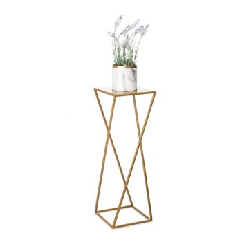 Blomstativ 70x24 cm i guld