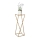 Blomstativ 70x24 cm i guld