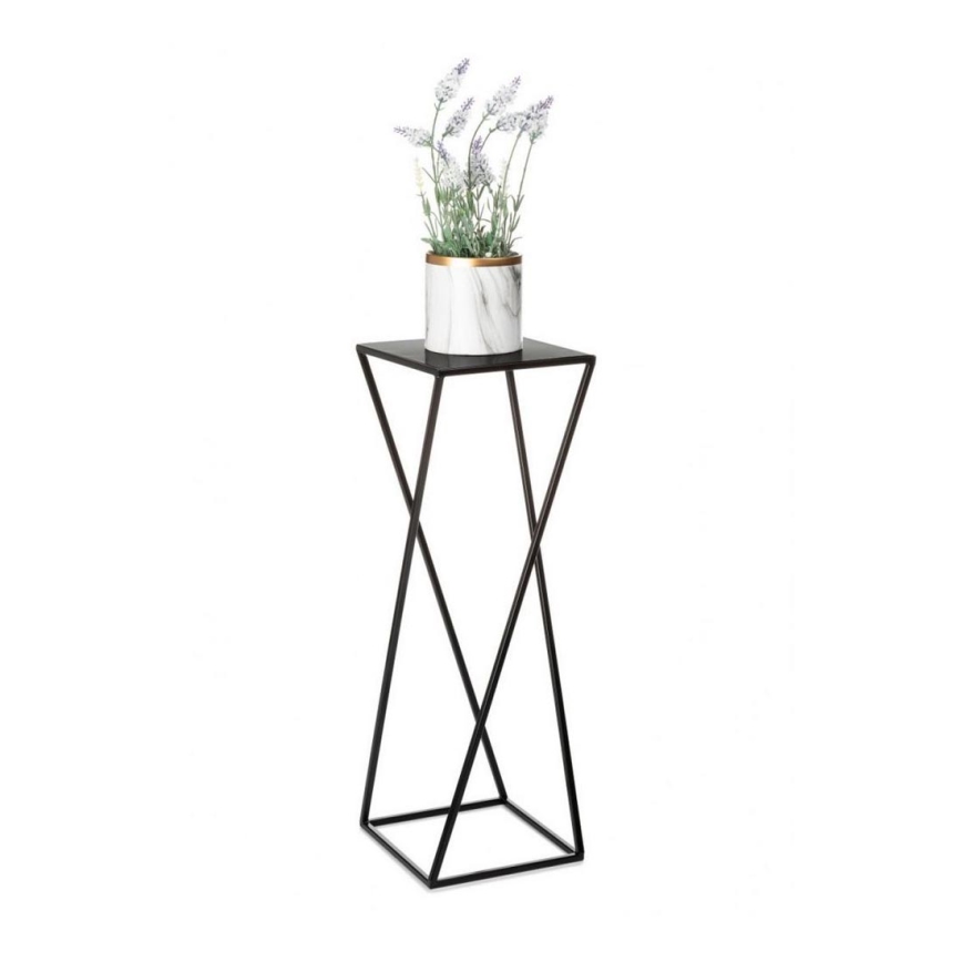 Blomstativ 70x24 cm sort