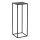 Blomstativ 70x24 cm sort