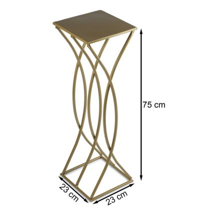 Blomstativ 75x23 cm i guld