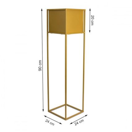 Blomstativ 90x24 cm i guld