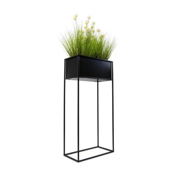 Blomstativ 90x44 cm sort