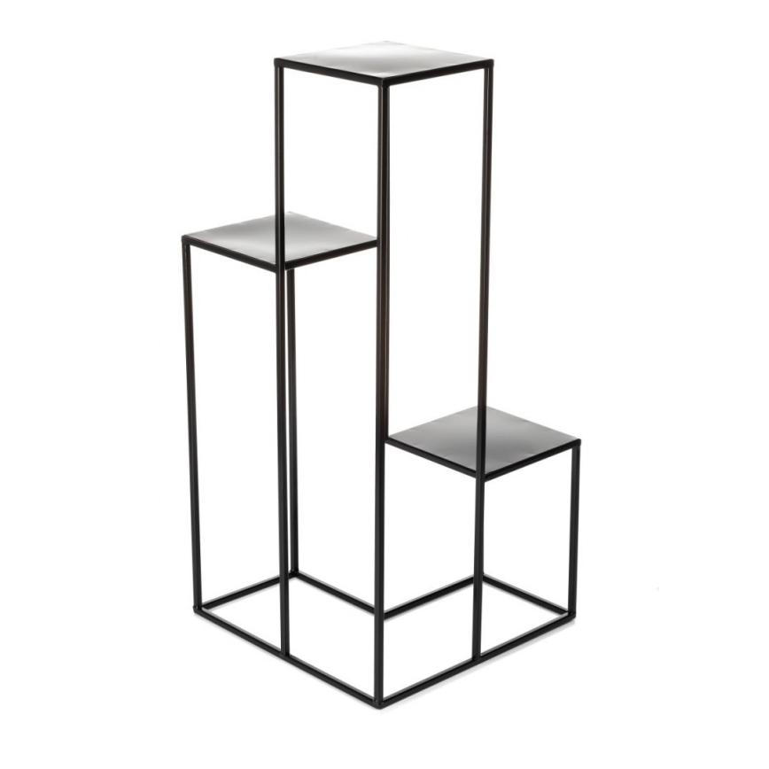 Blomstativ KASKADA 85x40 cm sort