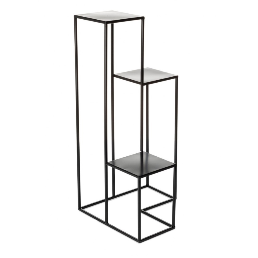 Blomstativ KASKADA 85x40 cm sort