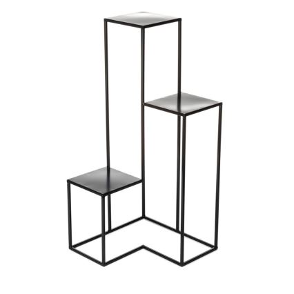 Blomstativ KASKADA 85x40 cm sort