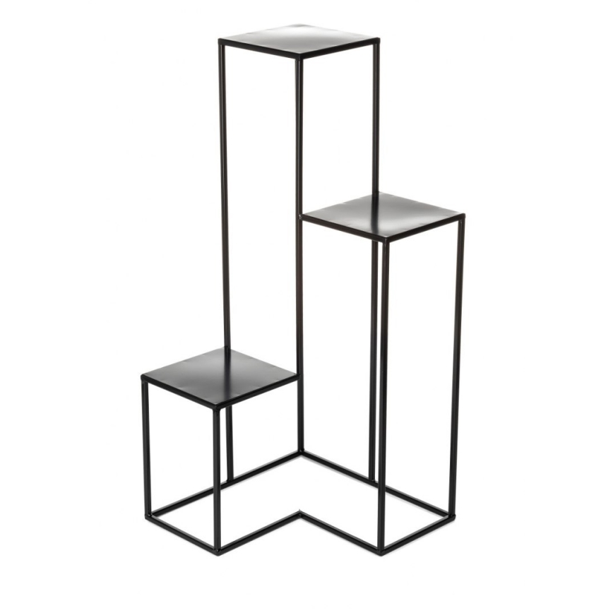 Blomstativ KASKADA 85x40 cm sort