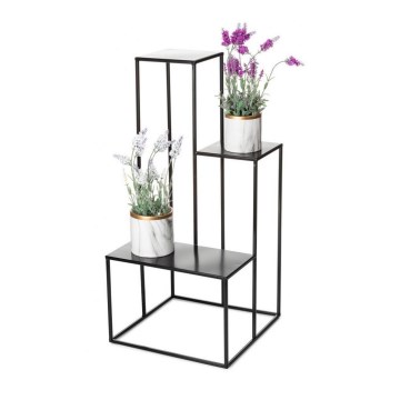 Blomstativ KASKADA 85x40 cm sort