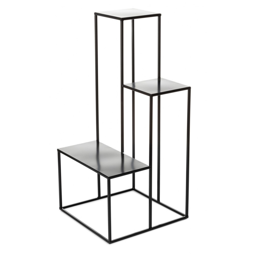 Blomstativ KASKADA 85x40 cm sort