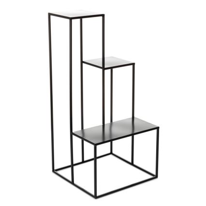 Blomstativ KASKADA 85x40 cm sort