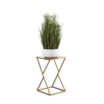 Blomstativ LOFT 40x23,5 cm i guld