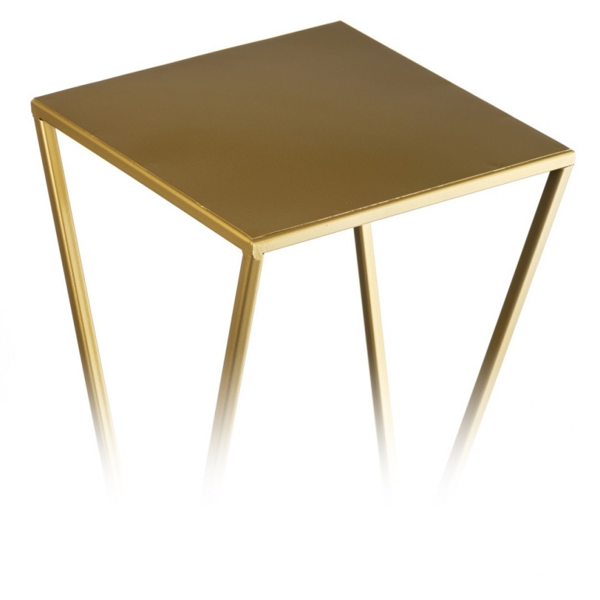 Blomstativ LOFT 70x23,5 cm i guld