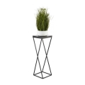 Blomstativ LOFT 70x24 cm sort