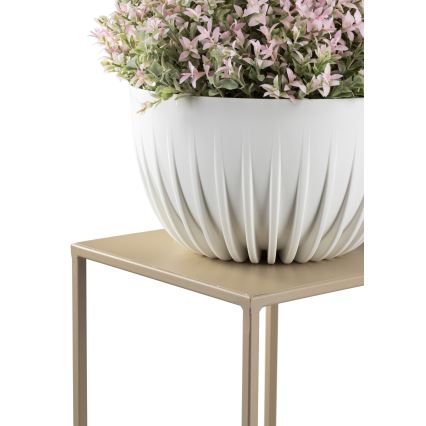 Blomsterkrukke 40x24 cm beige