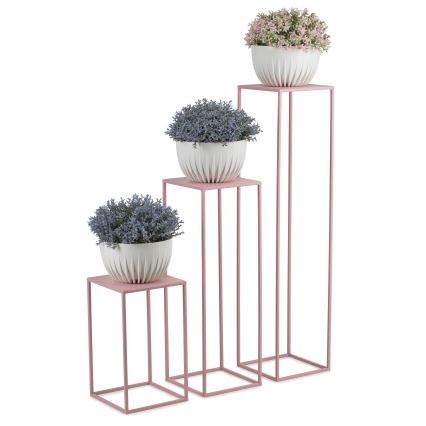 Blomsterkrukke 40x24 cm lyserød