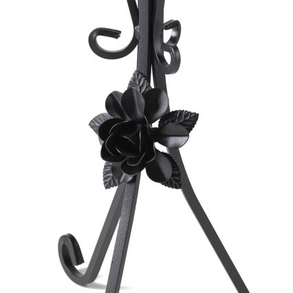 Blomsterkrukke 55x33 cm sort