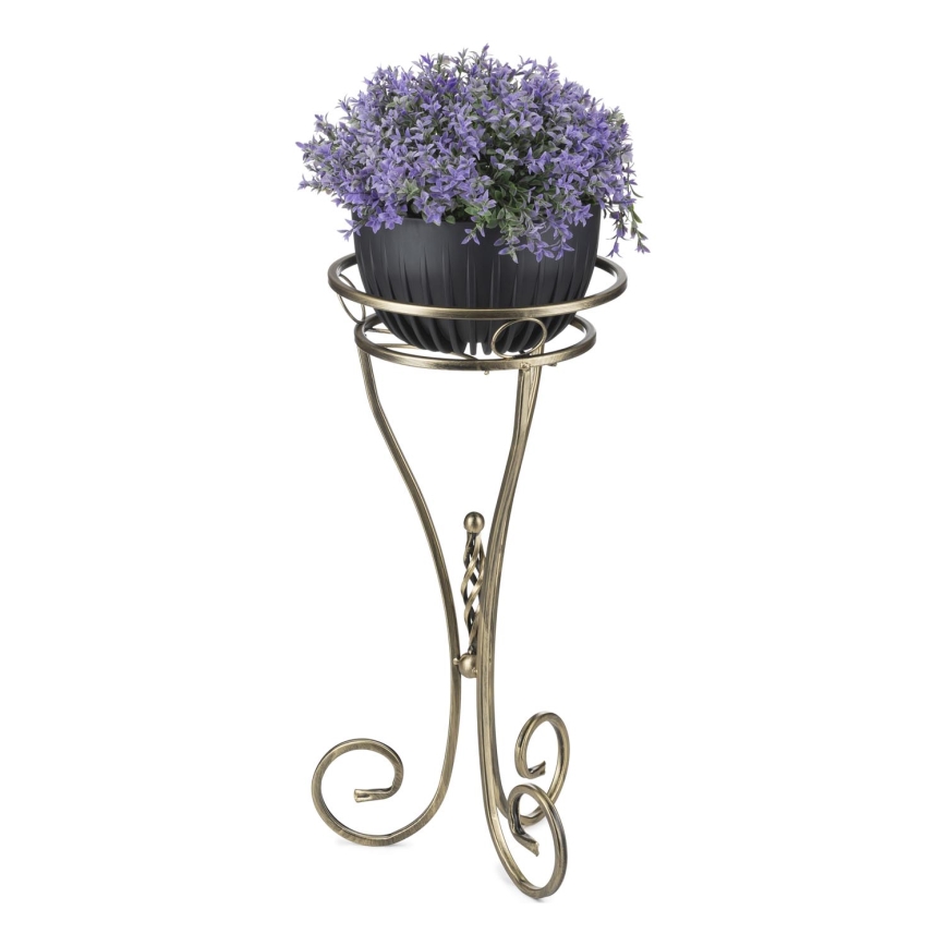 Blomsterkrukke 60x28 cm guldfarvet