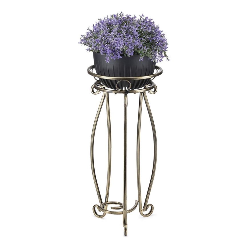 Blomsterkrukke 62x28 cm guldfarvet