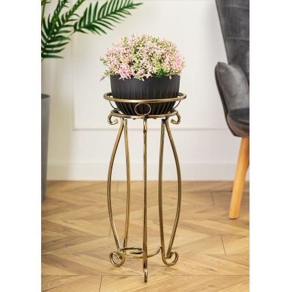 Blomsterkrukke 62x28 cm guldfarvet