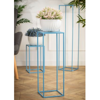 Blomsterkrukke 70x24 cm blå