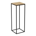 Blomsterkrukke 70x24 cm sort