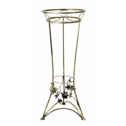Blomsterkrukke 72x28 cm guldfarvet
