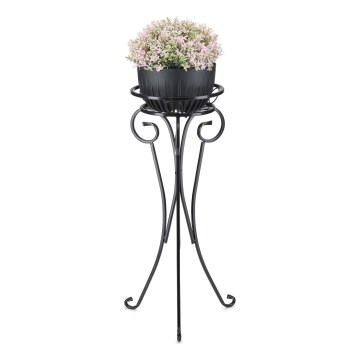 Blomsterkrukke 74x34 cm sort