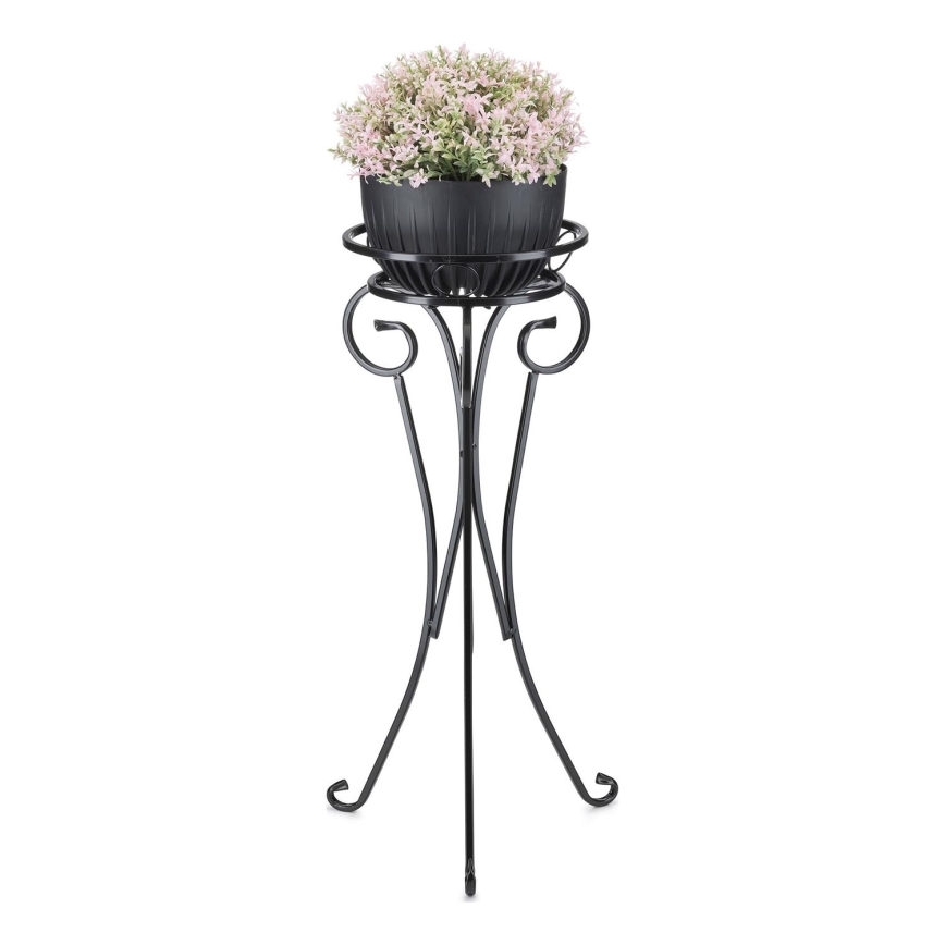 Blomsterkrukke 74x34 cm sort