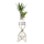 Blomsterkrukke 76x32 cm guldfarvet