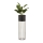 Blomsterkrukke metal LOFT 70x20 cm guldfarvet/sort