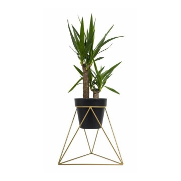 Blomsterpotteholder TRIANGL 40x45 cm i guld