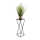 Blomsterstander 70x24 sort