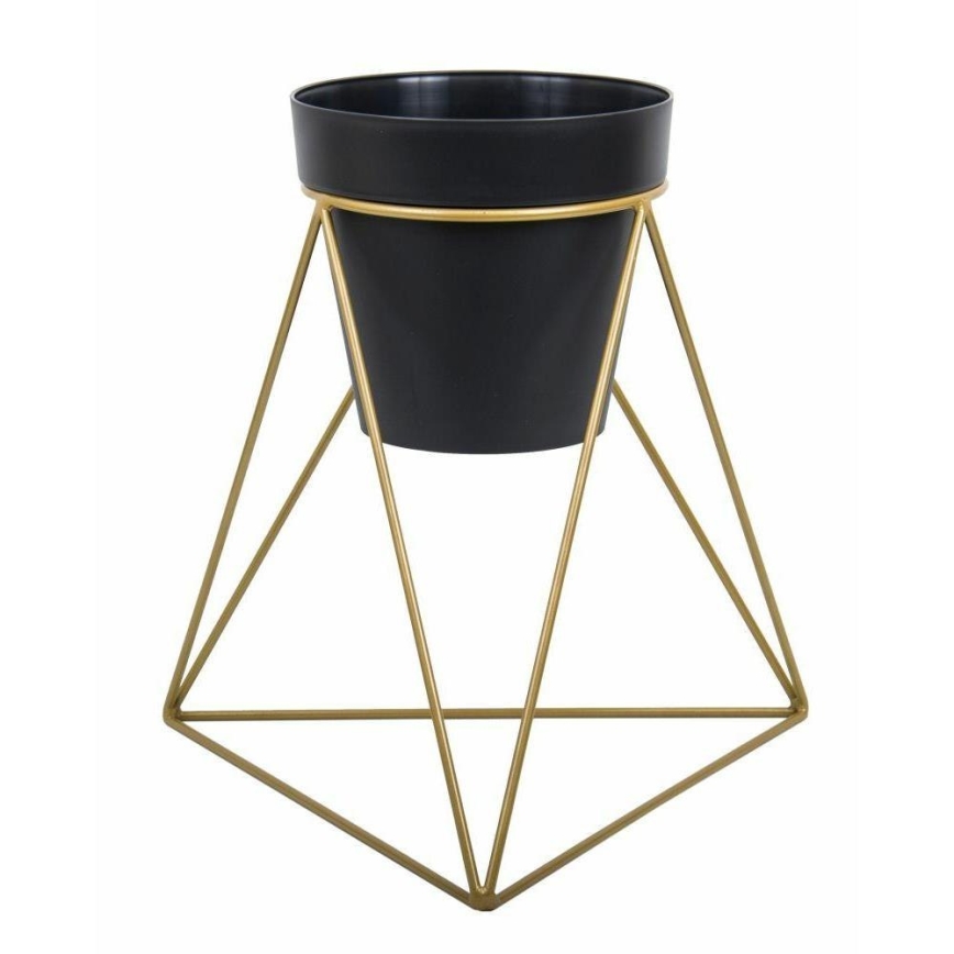 Blomsterpotteholder TRIANGL 40x45 cm i guld
