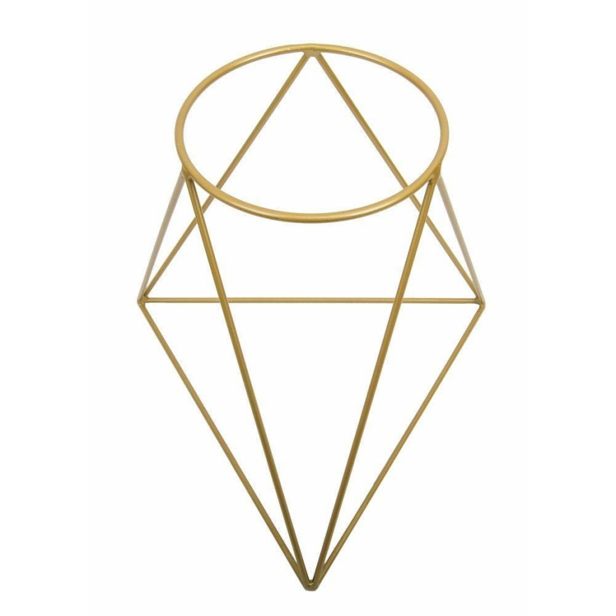 Blomsterpotteholder TRIANGL 40x45 cm i guld