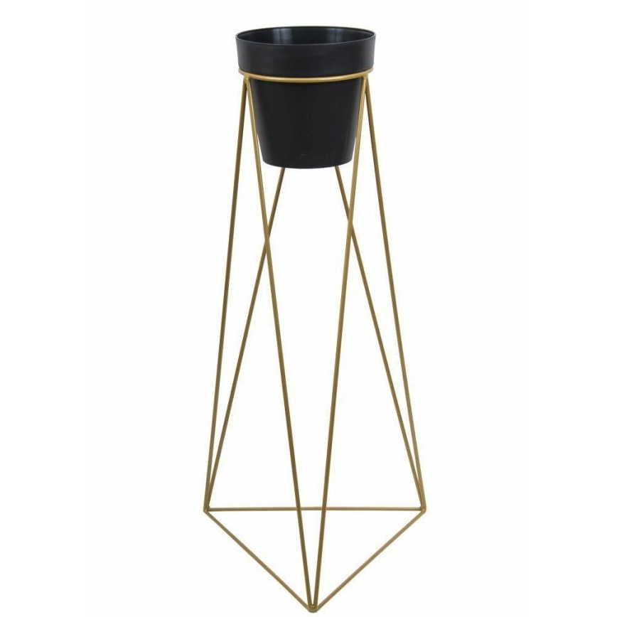 Blomsterpotteholder TRIANGL 90x50 cm guld