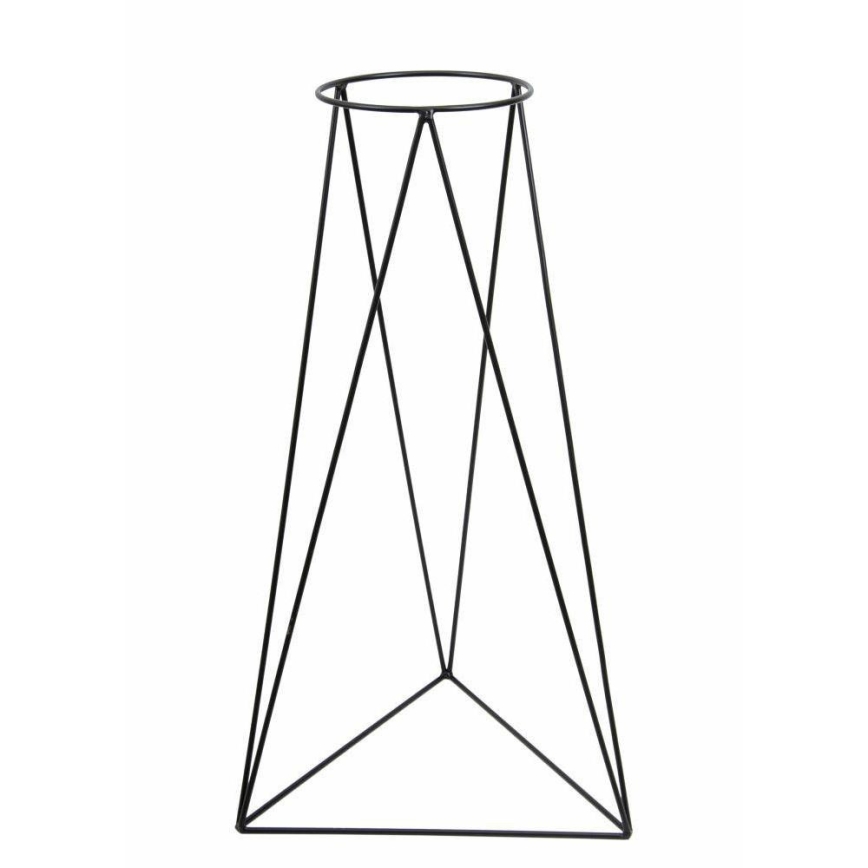 Blomsterpotteholder TRIANGL 90x50 cm sort